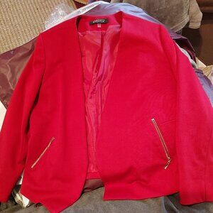 Red 3 Piece Suit